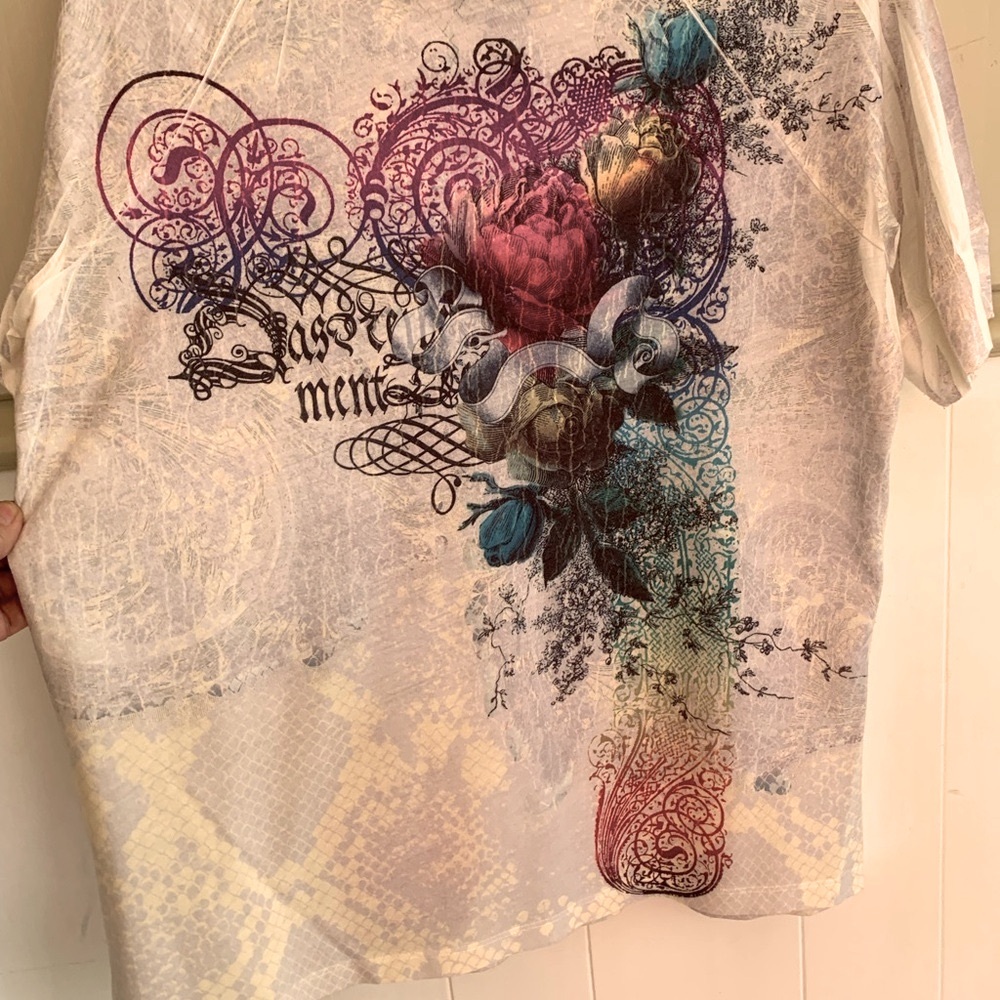 B. L. E. U. Embellished T-shirt - Picture 5 of 5